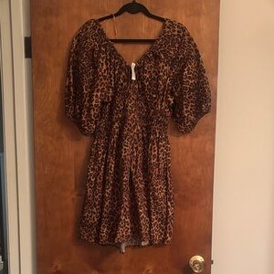 Old Navy Animal Print Mini Dress